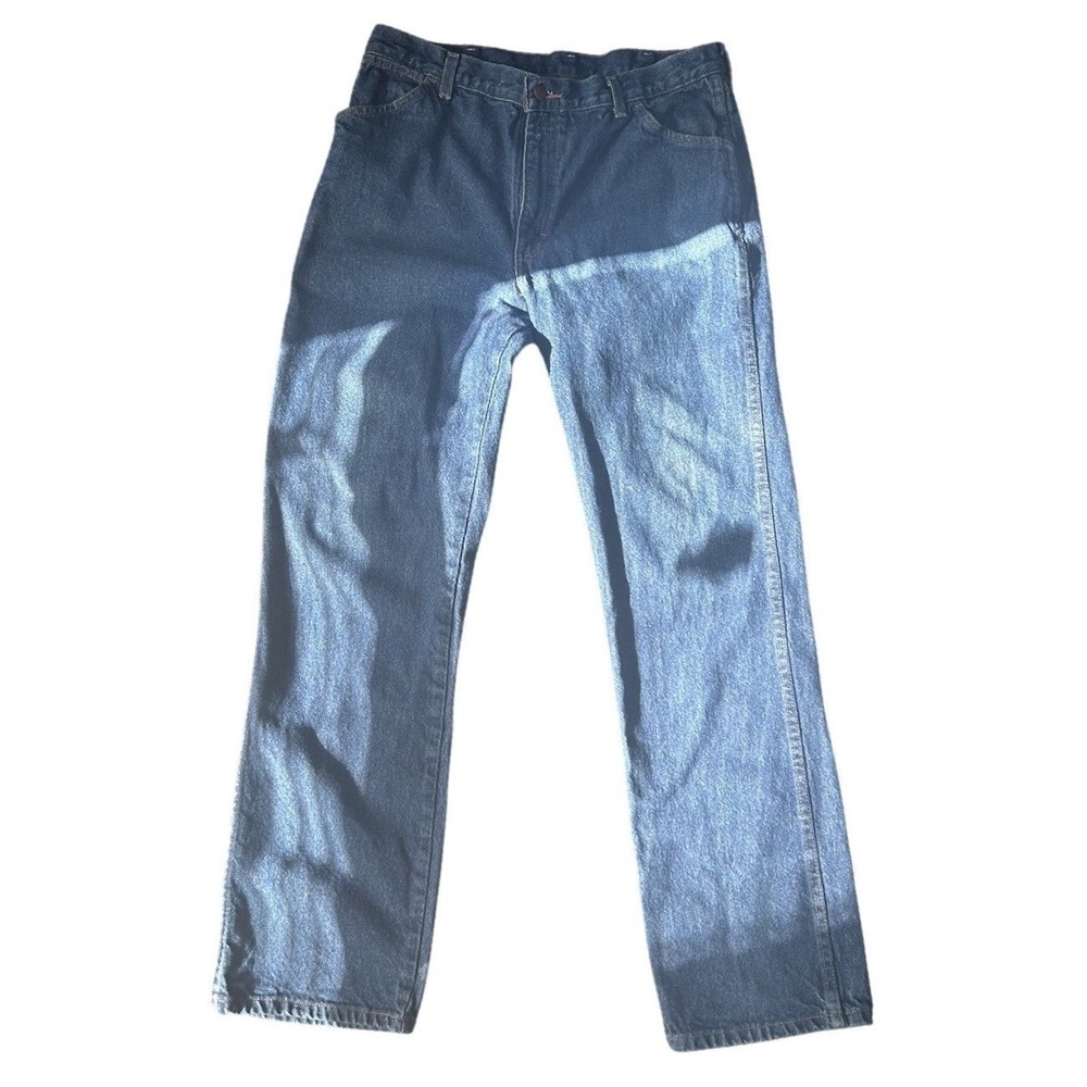 Big Ben Men 36x34 Bootcut Medium Wash Denim Blue Jeans‎ Western Workwear Casual
